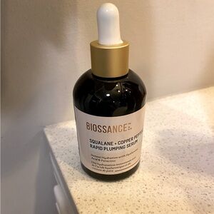 Biossance squalane + copper peptide rapid plumping serum